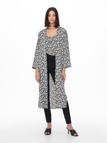 Printed Open Kimono - ONLY - Modalova