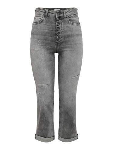 Onlevelina High Waist Straight Jeans - ONLY - Modalova