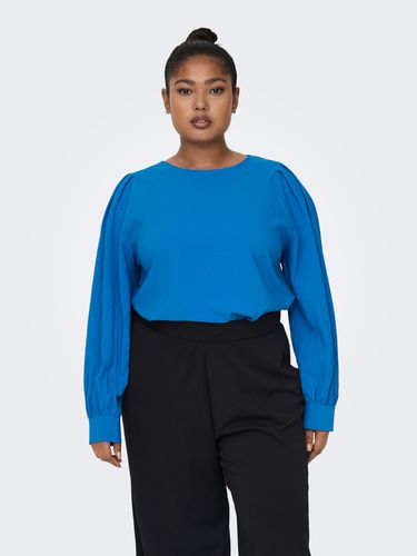 Curvy Solid Colored Top - ONLY - Modalova