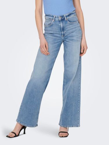 Onlmadison Blush High Waist Wide Jeans - ONLY - Modalova