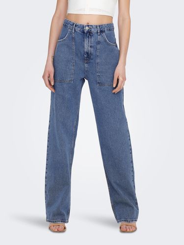 Onlkirsi High Waist Wide Worker Jeans - ONLY - Modalova
