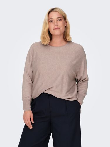 Curvy Oversized Knitted Pullover - ONLY - Modalova