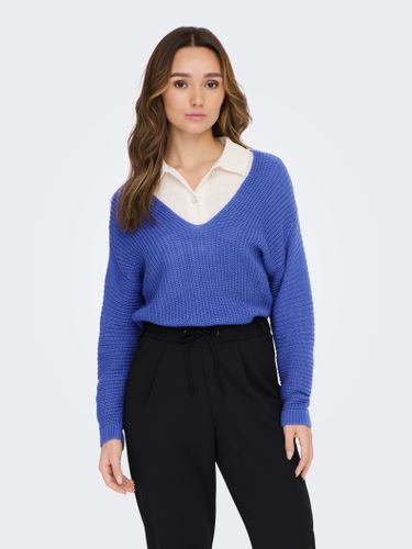 Reversible Knit Pullover - ONLY - Modalova