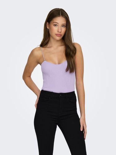 Cropped Top With Detailed Straps - ONLY - Modalova
