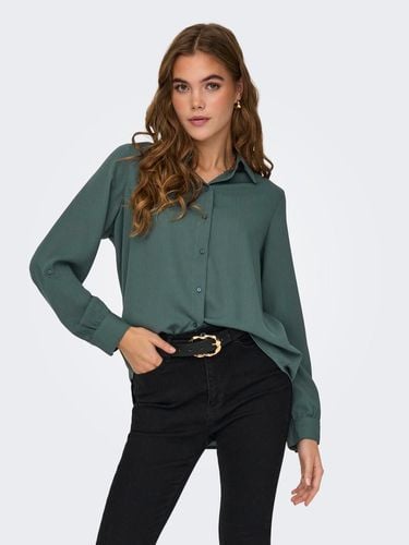 Solid Colored Loose Fit Shirt - ONLY - Modalova