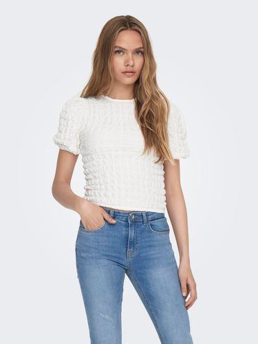 Structured Short Sleeves Top - ONLY - Modalova