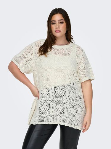 Curvy Knitted Top - ONLY - Modalova