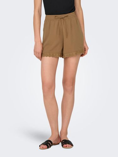 Shorts With Lace Edge - ONLY - Modalova