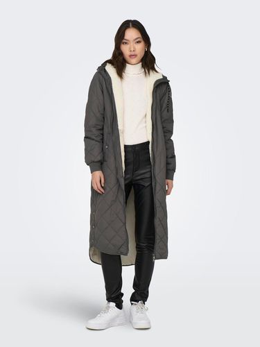 Long Quilted Coat - ONLY - Modalova