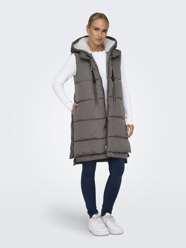 Hooded Puffer Vest - ONLY - Modalova