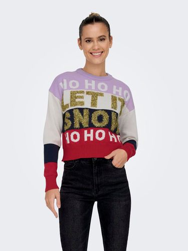 Christmas Knitted Pullover - ONLY - Modalova