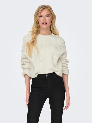 Embellished Knitted Pullover - ONLY - Modalova