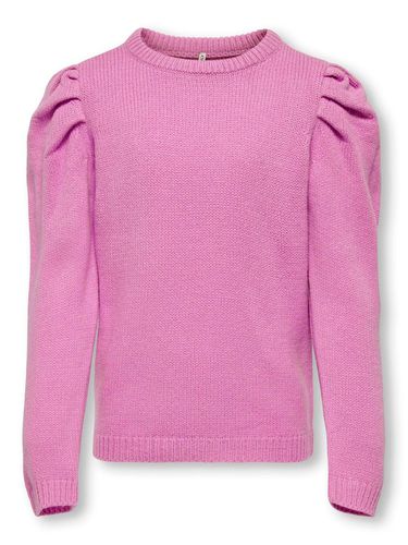 O-neck Knitted Pullover With Puff Sleeves - ONLY - Modalova