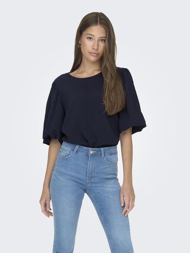 O-neck Top With Balloon Sleeves - ONLY - Modalova