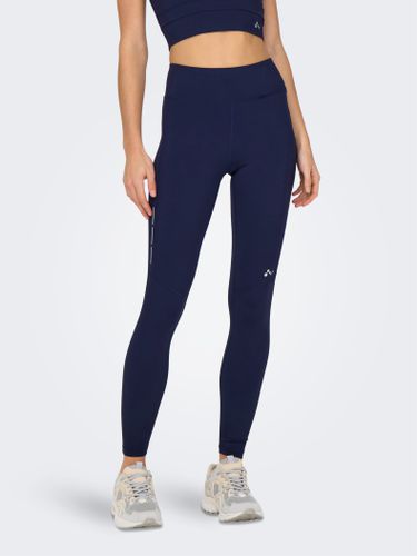 Leggings Corte Slim Cintura Alta - ONLY - Modalova