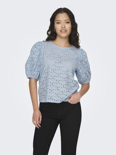 O-neck Top With Volume Sleeves - ONLY - Modalova