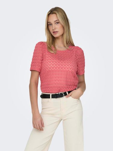 O-neck Top With Lace - ONLY - Modalova