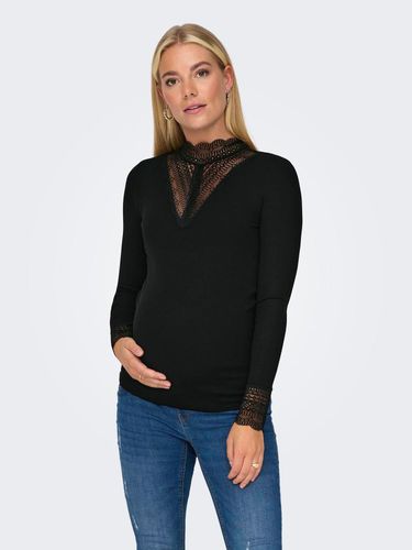 Mama Top With Lace - ONLY - Modalova