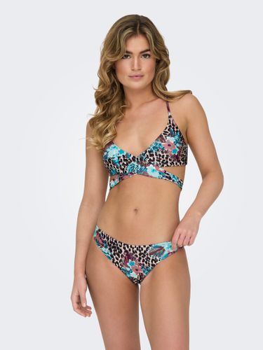 Leopard Printed Bikini Bottoms - ONLY - Modalova