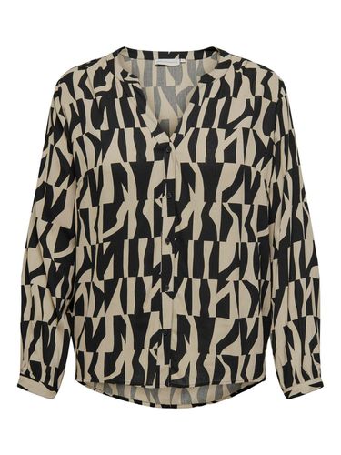 Curvy Shirt With Pattern - ONLY - Modalova