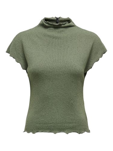 Knitted Top With Wave Edges - ONLY - Modalova