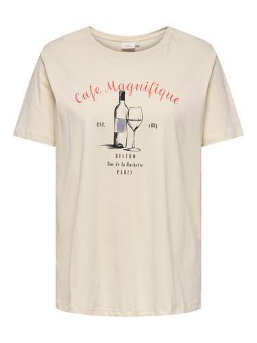 Camisetas Corte Oversized Cuello Redondo Curve - ONLY - Modalova