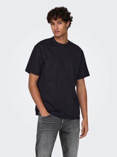 Oversized O-hals T-shirt - ONLY & SONS - Modalova