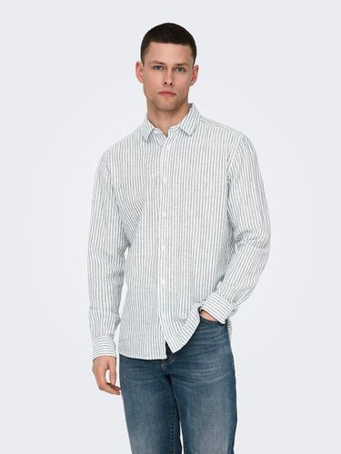 Slim Fit Shirt Collar Shirt - ONLY & SONS - Modalova