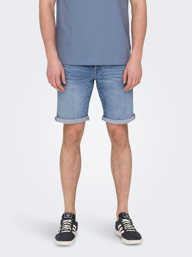 Shorts Corte Regular Cintura Media - ONLY & SONS - Modalova