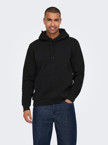 Regular Fit Hoodie Sweatshirt - ONLY & SONS - Modalova