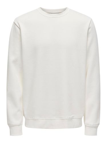 Regular Fit Crew Neck Sweatshirt - ONLY & SONS - Modalova