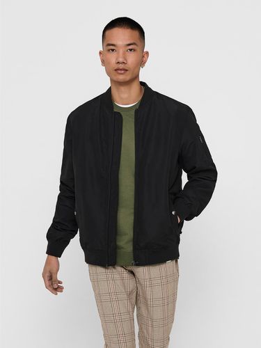 Solid color bomber jacket - ONLY & SONS - Modalova