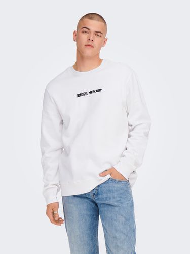 Regular fit Sweatshirt - ONLY & SONS - Modalova