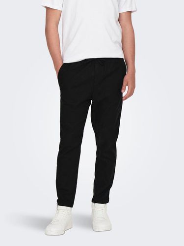 Tapered Fit Trousers - ONLY & SONS - Modalova