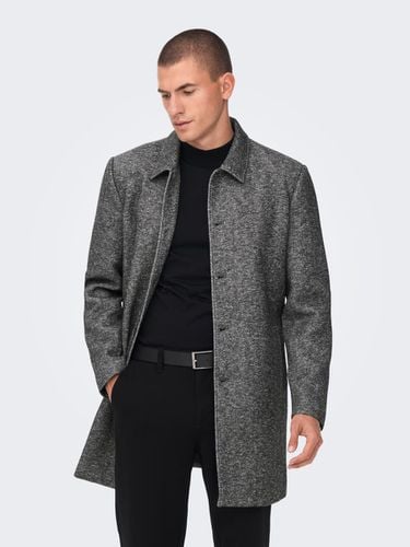 Solid color coat - ONLY & SONS - Modalova