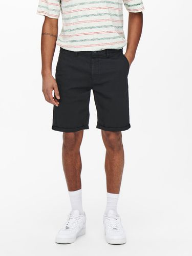 Solid color chino shorts - ONLY & SONS - Modalova