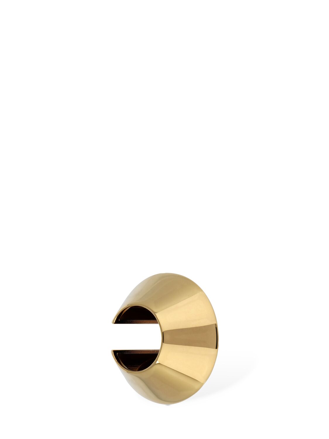 Hexagonal Brass Mono Ear Cuff - ALEXANDER MCQUEEN - Modalova