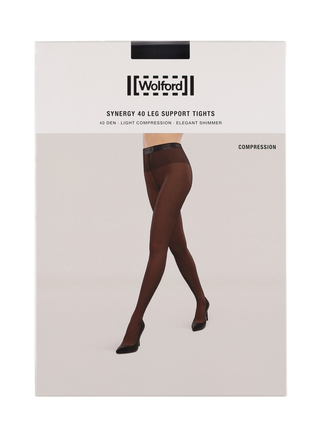 Wolford Synergy 40 Support Tights in Natural