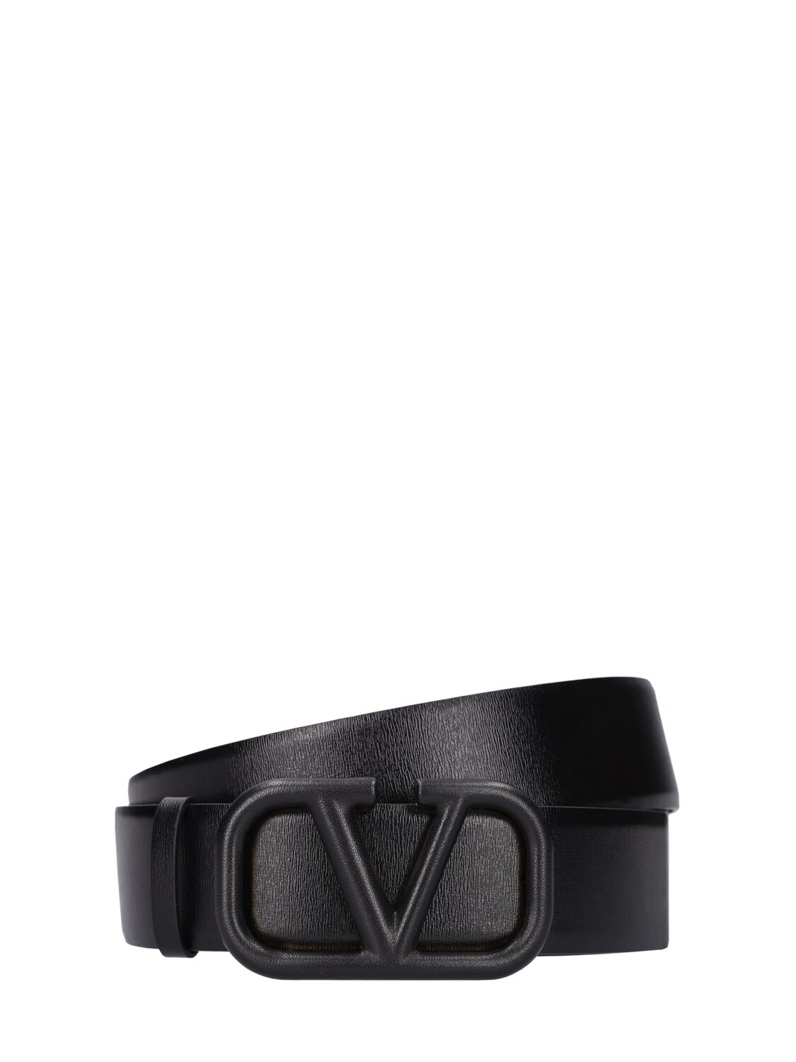 Cm V Logo Signature Leather Belt - VALENTINO GARAVANI - Modalova