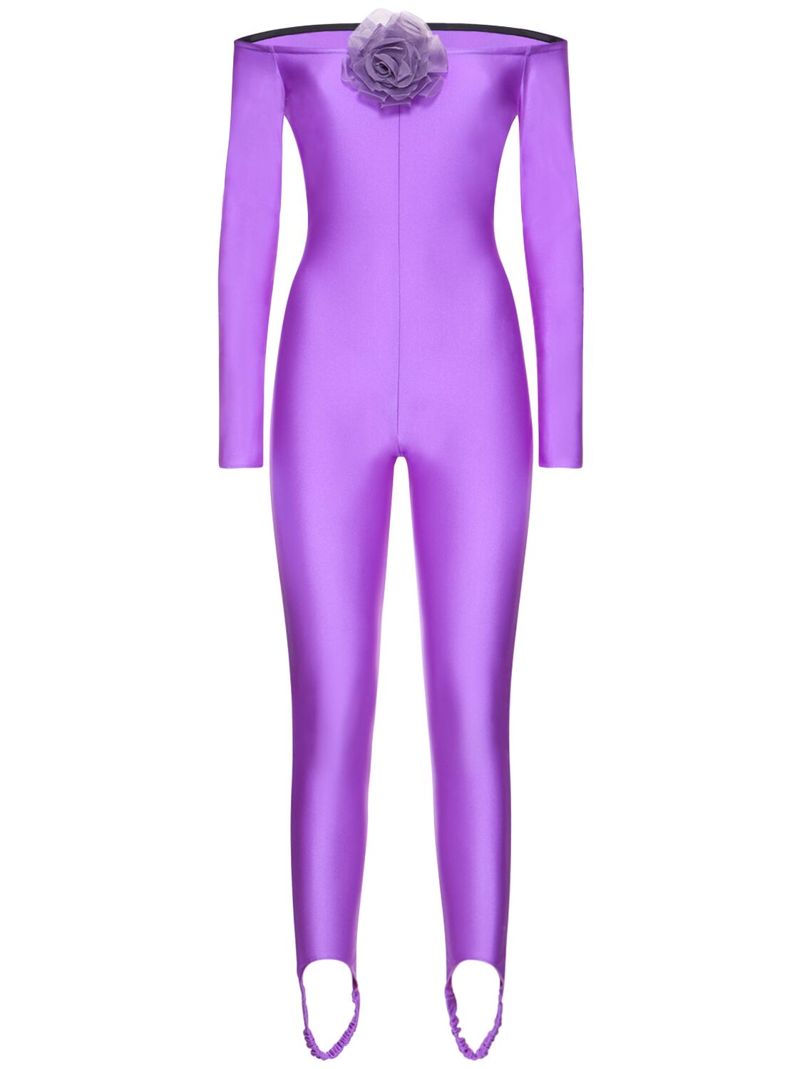 Shiny Stretch Jersey Jumpsuit - GIUSEPPE DI MORABITO - Modalova