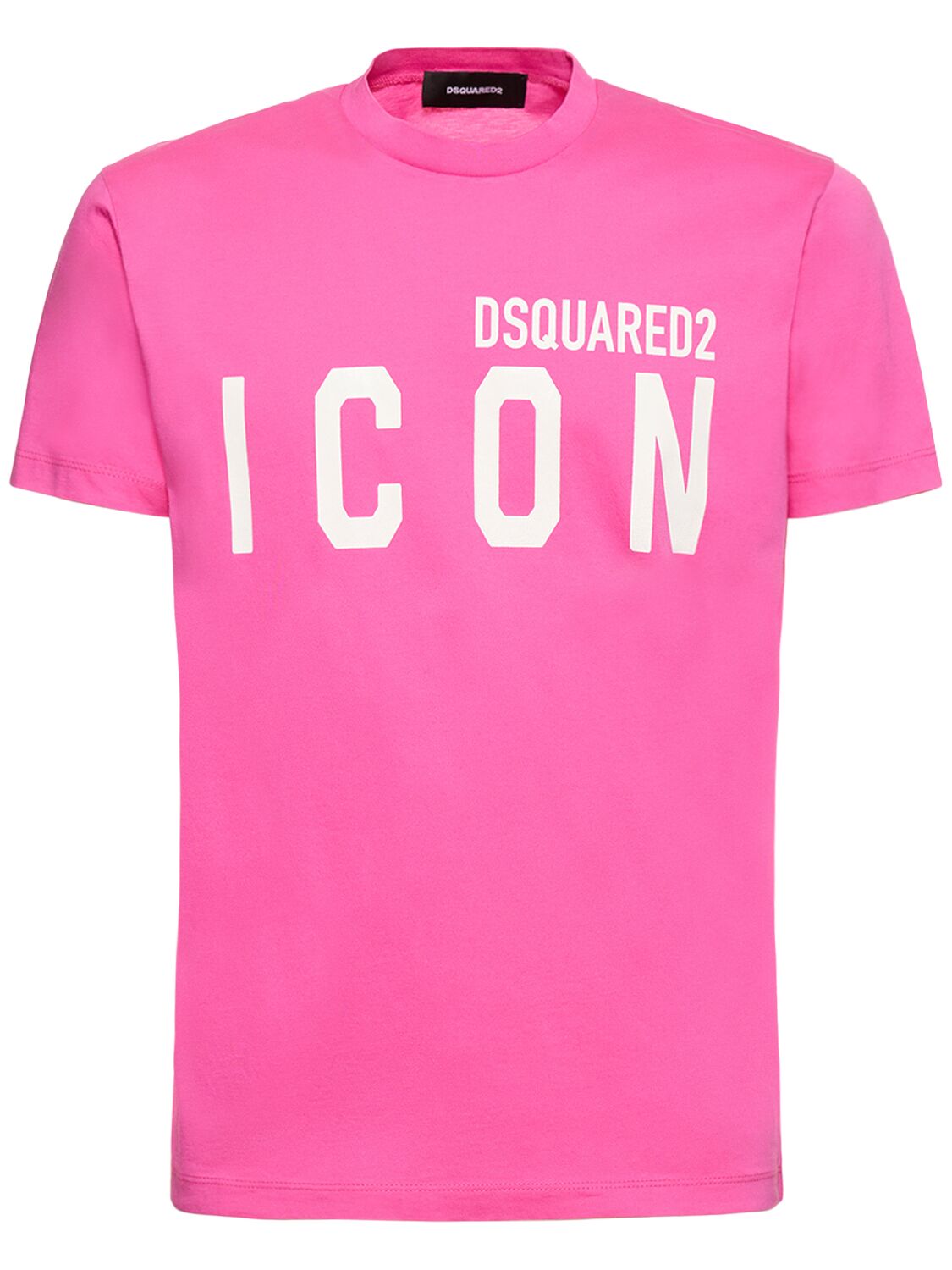 T-shirt In Cotone Con Logo - DSQUARED2 - Modalova