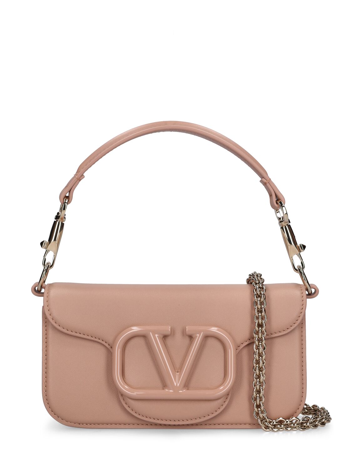 Small Locò Leather Top Handle Bag - VALENTINO GARAVANI - Modalova