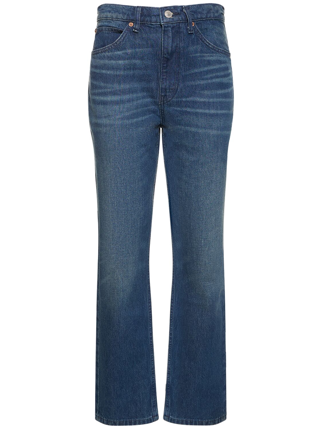 S Straight Cotton Denim Jeans - RE/DONE - Modalova
