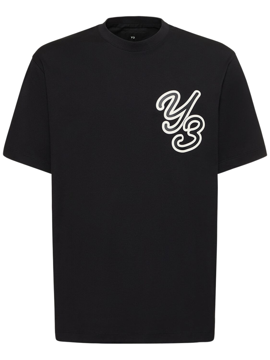 Hombre Camiseta De Algodón Con Logo S - Y-3 - Modalova