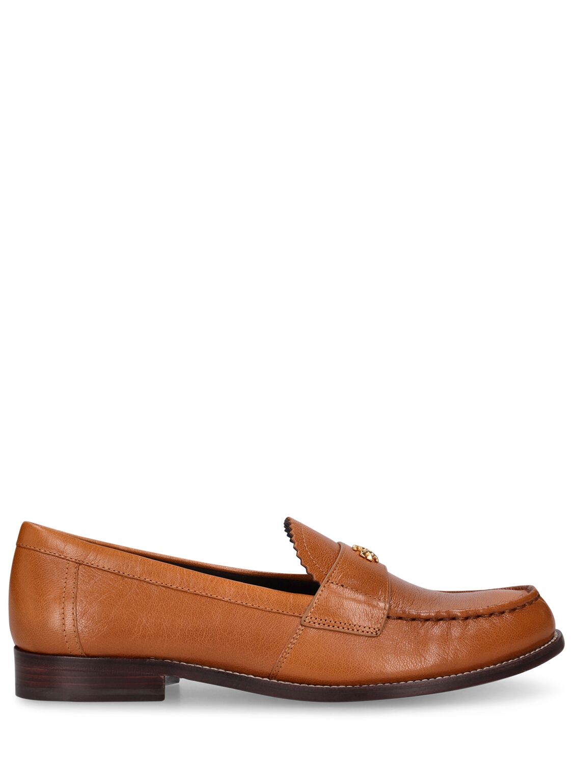 Mm Perry Leather Loafers - TORY BURCH - Modalova