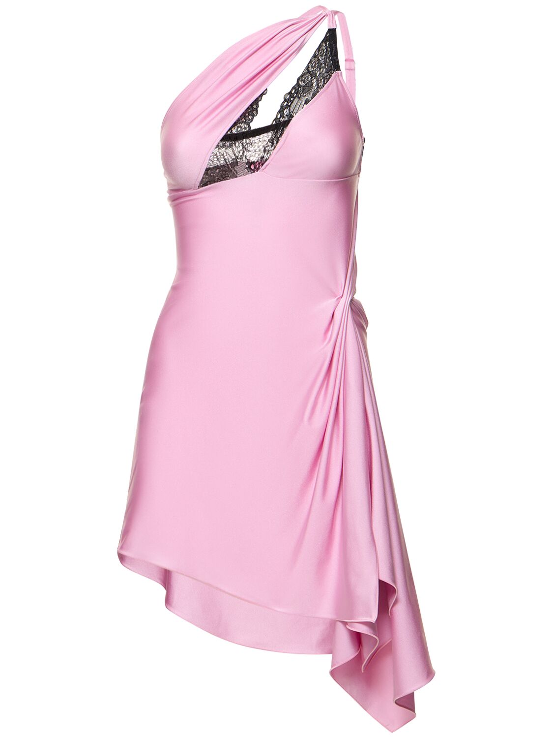 One Shoulder Stretch Tech Mini Dress - COPERNI - Modalova