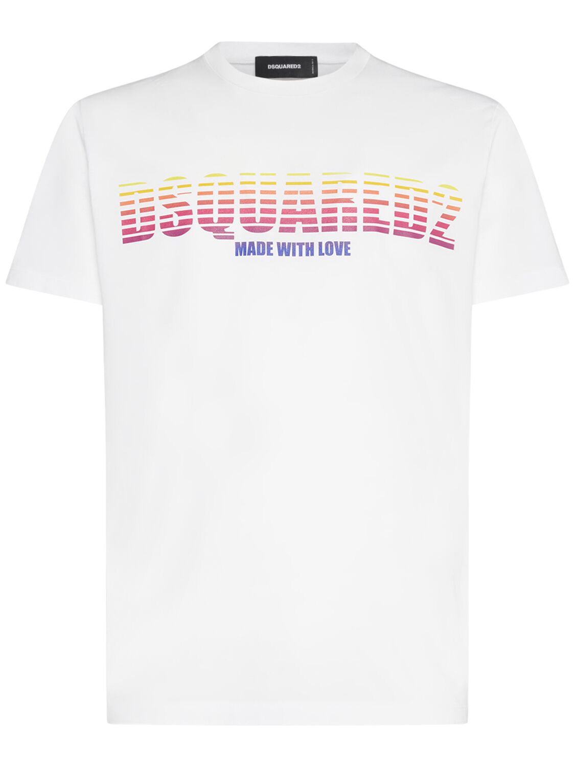 T-shirt Aus Baumwolljersey Mit Logodruck - DSQUARED2 - Modalova