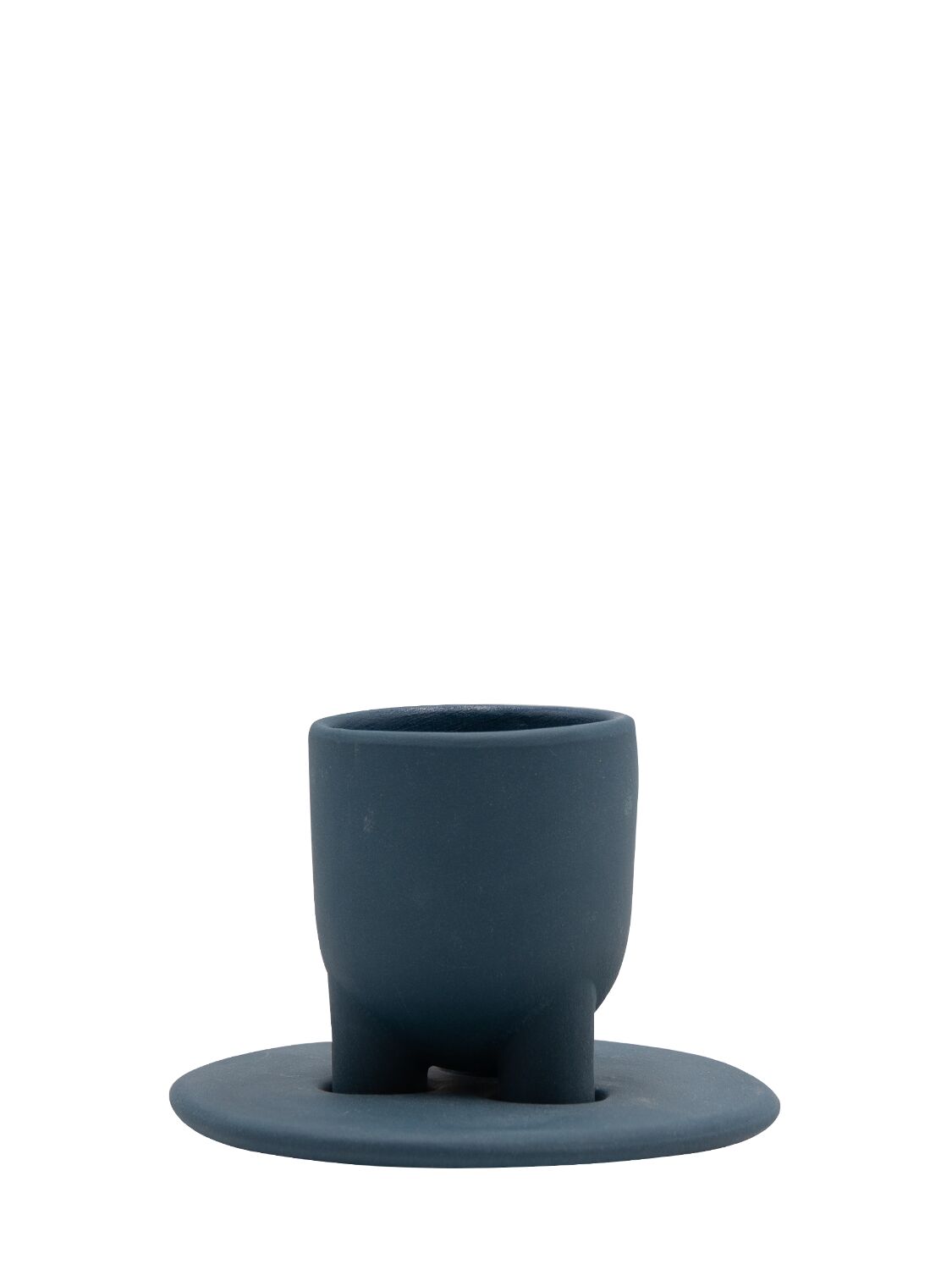 Stoneware Cup & Saucer - BURGIO. - Modalova