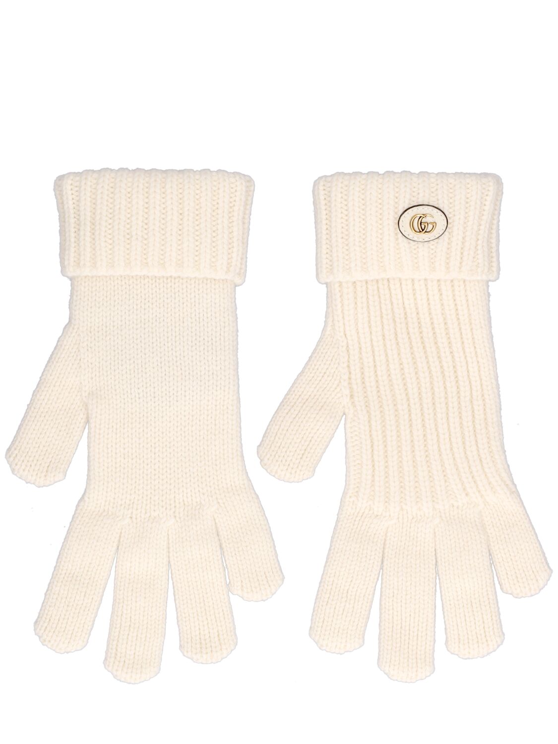 Wool & Cashmere Gloves - GUCCI - Modalova