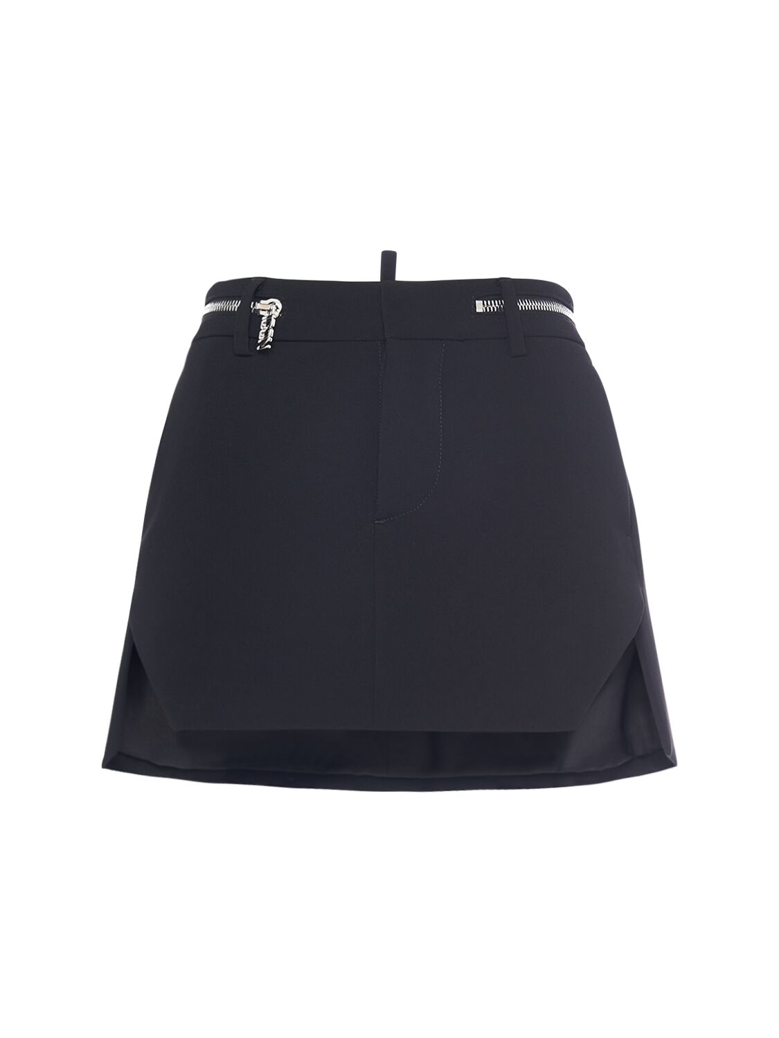Crepe Cady Mini Skirt - DSQUARED2 - Modalova